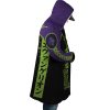 Eva 1 NGE AOP Hooded Cloak Coat RIGHT Mockup - Evangelion Store