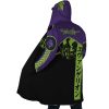 Eva 1 NGE AOP Hooded Cloak Coat SIDE Mockup - Evangelion Store