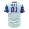 NERV Shinji Evangelion AOP Baseball Jersey AOP Baseball Jersey BACK Mockup 1 - Evangelion Store