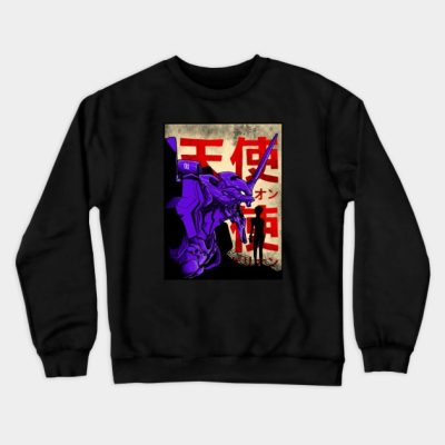 Evangelion Crewneck Sweatshirt Official Haikyuu Merch