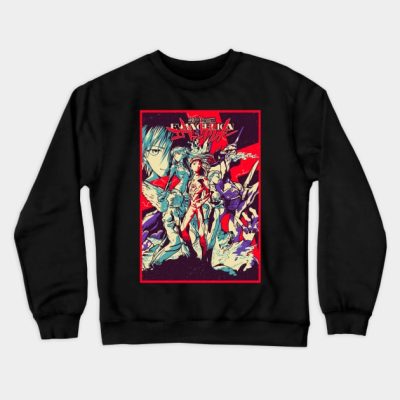 Evangelion Death And Reborn Crewneck Sweatshirt Official Haikyuu Merch