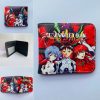 11 5X9 5CM Anime NEON GENESIS EVANGELION EVA Ayanami Rei Asuka Figure short version PU wallet 1 - Evangelion Store