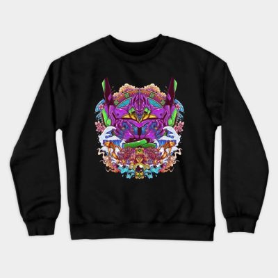 Evangelion Eva 01 Crewneck Sweatshirt Official Haikyuu Merch