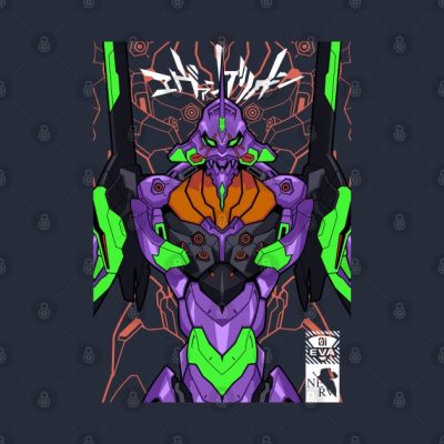 Evangelion Unit 01 Throw Pillow Official Haikyuu Merch