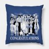 Congrats Throw Pillow Official Haikyuu Merch