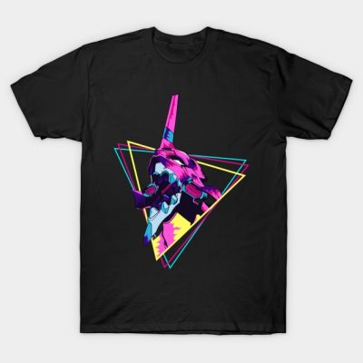 Evangelion Eva 01 Retro T-Shirt Official Haikyuu Merch