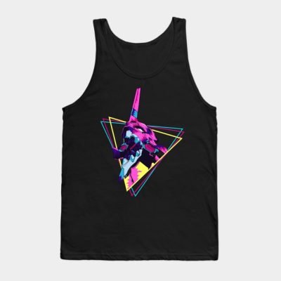 Evangelion Eva 01 Retro Tank Top Official Haikyuu Merch