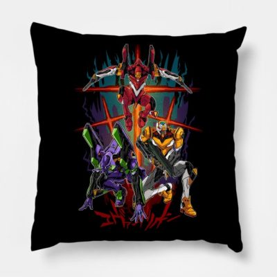 Evangelion Throw Pillow Official Haikyuu Merch