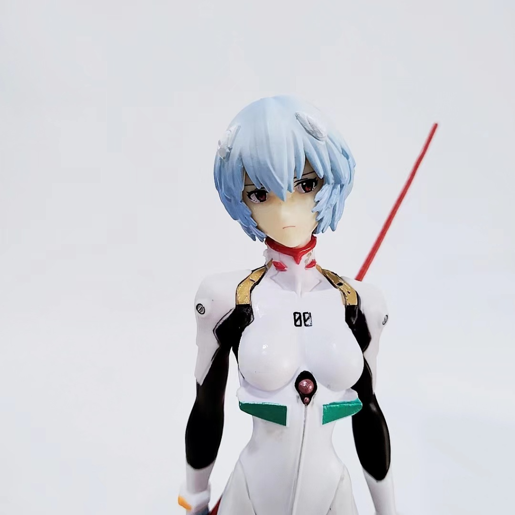 23CM 2023 New Anime NEON GENESIS EVANGELION EVA Ayanami Rei kawaii figure PVC model toys doll 3 - Evangelion Store