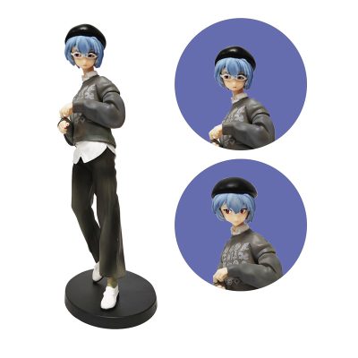 23cm Neon Genesis Evangelion Ayanami Rei Anime Figures Long Hair Rei Asuka Sexy Action Figure PVC 1 - Evangelion Store