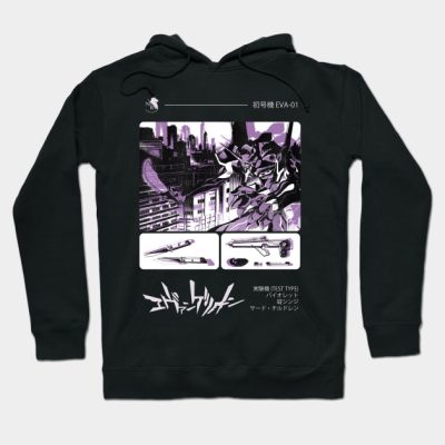 Eva 01 Evangelion Hoodie Official Haikyuu Merch