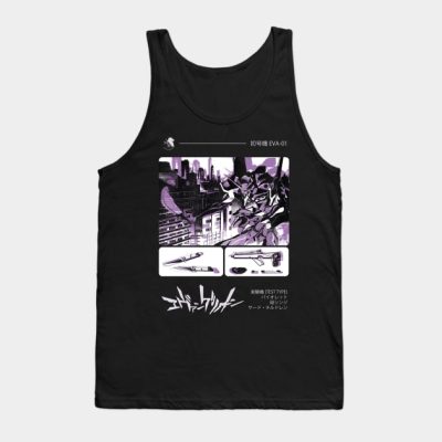 Eva 01 Evangelion Tank Top Official Haikyuu Merch