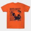 Neon Genesis Evangelion Shinji Ikari Boys Dont Cry T-Shirt Official Haikyuu Merch