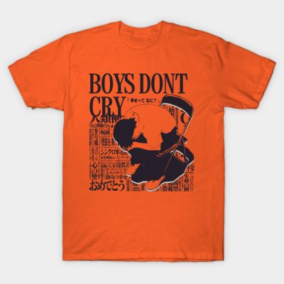 Neon Genesis Evangelion Shinji Ikari Boys Dont Cry T-Shirt Official Haikyuu Merch