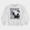 Neon Genesis Evangelion Shinji Ikari Boys Dont Cry Crewneck Sweatshirt Official Haikyuu Merch