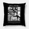 Evangelion Throw Pillow Official Haikyuu Merch