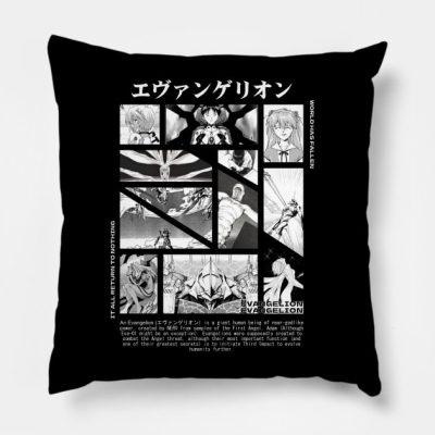 Evangelion Throw Pillow Official Haikyuu Merch