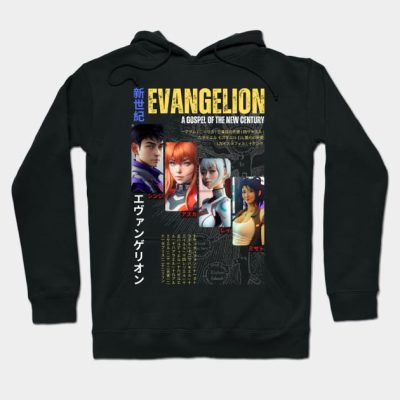 Evangelion Angels Hoodie Official Haikyuu Merch