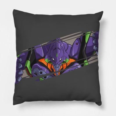 Evangelion Eva 01 At Field Throw Pillow Official Haikyuu Merch