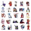 50pcs set Cartoon Anime NEON GENESIS EVANGELION EVA Asuka Ayanami Rei kawaii figure Waterproof DIY Sticker 2 - Evangelion Store