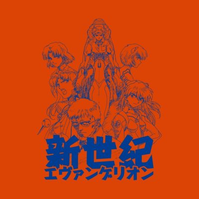 Eva Crew Blue T-Shirt Official Haikyuu Merch