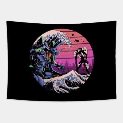 Retro Wave Eva Tapestry Official Haikyuu Merch