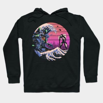 Retro Wave Eva Hoodie Official Haikyuu Merch