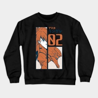 Asuka Evangelion Crewneck Sweatshirt Official Haikyuu Merch