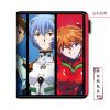 9X11 8CM New Anime NEON GENESIS EVANGELION EVA Ayanami Rei Asuka NERV Figure PU wallet coin 1 - Evangelion Store