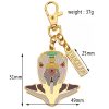 Anime KeyChain Evangelion EVA Ayanami Rei Ikari Shinji Asuka Cartoon Model Cosplay Keyring Men Key Women 5 - Evangelion Store