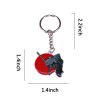 Evangelion EVA 01 Mecha Keychain Red Sun Keyring Feel Japan NGE Anime Series Charms 2 - Evangelion Store