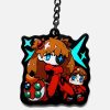 Evangelion Keychain Chibi Ayanami Rei Asuka Langley Soryu Acrylic Small Pendant Backpack Car Key Accessories 1 - Evangelion Store