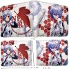 New Anime NEON GENESIS EVANGELION EVA Ayanami Rei Asuka Figure model short version PU wallet coin - Evangelion Store