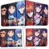 New Anime NEON GENESIS EVANGELION EVA Ayanami Rei Asuka Figure model short version PU wallet coin 2 - Evangelion Store