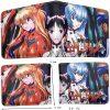 New Anime NEON GENESIS EVANGELION EVA Ayanami Rei Asuka Figure model short version PU wallet coin 3 - Evangelion Store