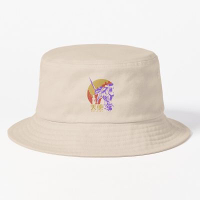 Neon Genesis Evangelion Retro Vintage Bucket Hat Official Evangelion Merch