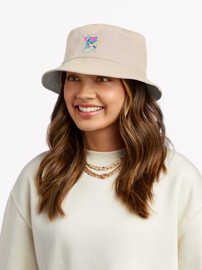 Rei - Evangelion *90S Graphic Design* Bucket Hat Official Evangelion Merch