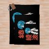 Neon Genesis Evangelion Retro Vintage Throw Blanket Official Evangelion Merch