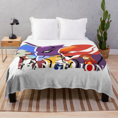 Cruel Angle'S Thesis - Evangelion Throw Blanket Official Evangelion Merch