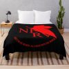 Nerv Logo (Neon Genesis Evangelion) Throw Blanket Official Evangelion Merch