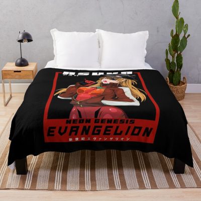 Asuka - Neon Genesis Evangelion Throw Blanket Official Evangelion Merch