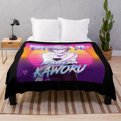 Nagisa Kaworu Neon Genesis Evangelion Anime Throw Blanket Official Evangelion Merch