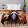 Anime Evangelion Squad Throw Blanket Official Evangelion Merch