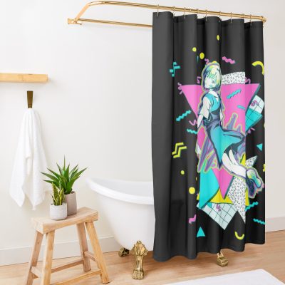 Rei - Evangelion *90S Graphic Design* Shower Curtain Official Evangelion Merch