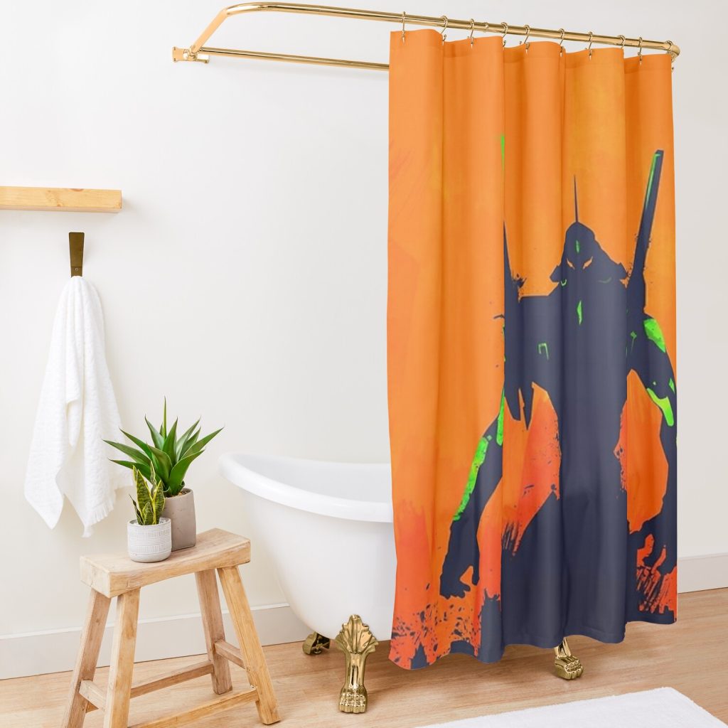 Evangelion - Eva 01 Shower Curtain Official Evangelion Merch