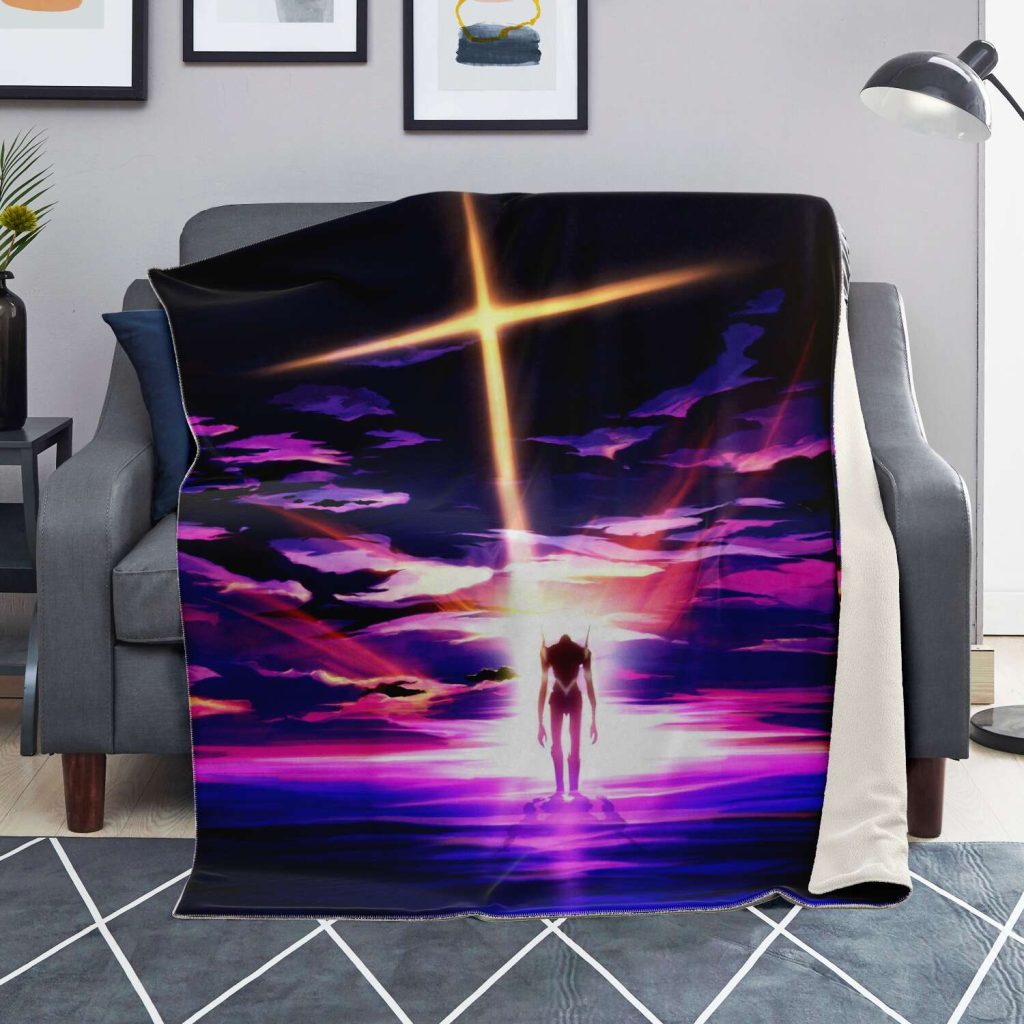 428daae4d44d0b99e331bca839b8cb1c blanket vertical lifestyle - Evangelion Store