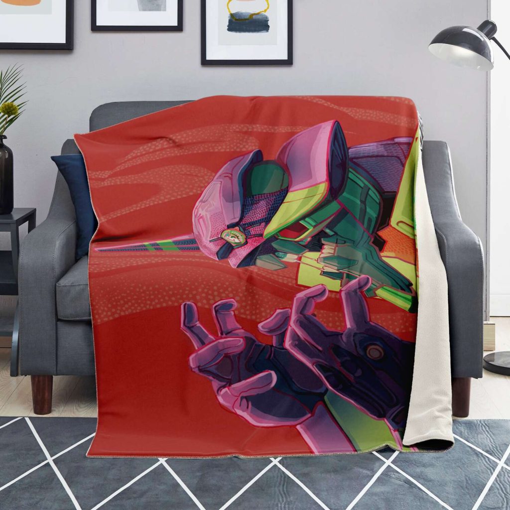 d9d08b425f82a6ac56a4dfa5ce60fbc4 blanket vertical lifestyle - Evangelion Store