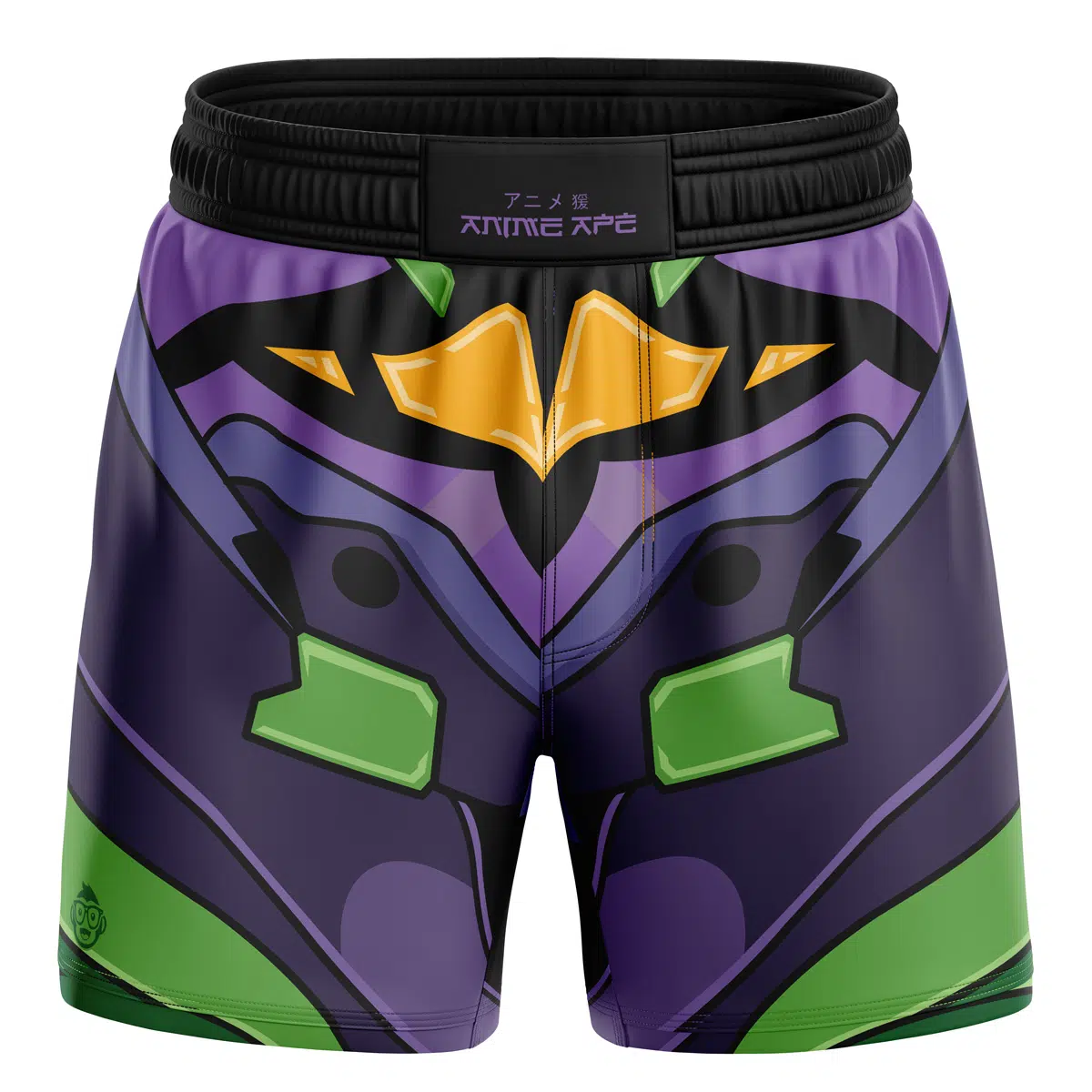 BJJ MMA Fight Shorts front 42 - Evangelion Store